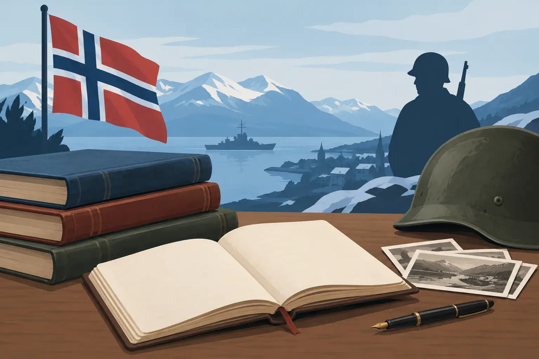 Eksempler på norske krigsdagbøker i bokform