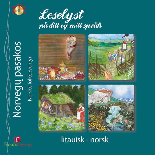 Litauisk / nynorsk. Tospråkleg 2CD lydbok